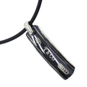 Tiffany & Co Titanium Silver Pendant Necklace